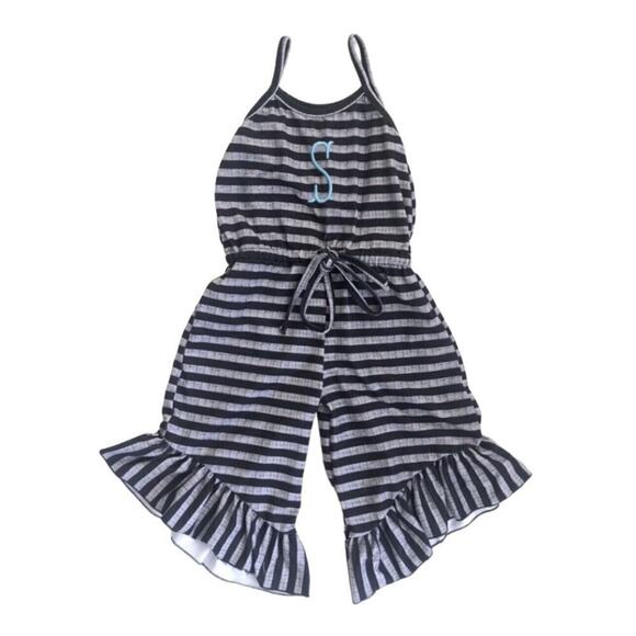 Personalized S Stripe Romper 18m - Picture 1 of 5